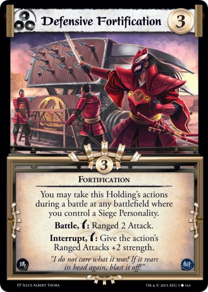 Defensive Fortification